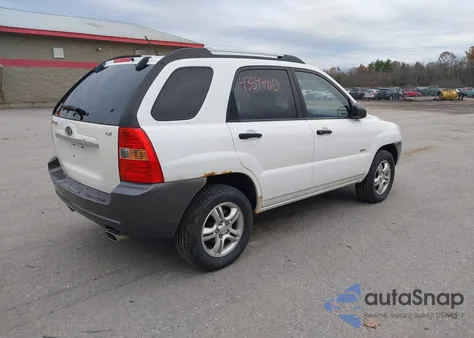 2008 Kia Sportage Lx V6 z USA, uszkodzony, nr VIN KNDJE723687455511